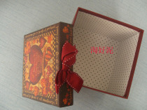 Gift box European 10 5X10 5X9cm Apple box happy candy box square jewelry box full 50