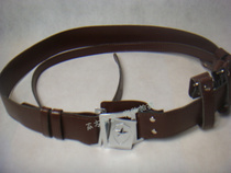 Security belt belt belt armed with duty belt outer belt inclined cross belt brown spot