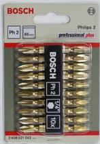 Bosch 2-65MM gold industrial grade batch electric drill screwdriver head round handle screwdriver head Bosch