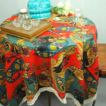 Discount gorgeous Southeast Asia India lace side table cloth table cloth cotton jumpy cloth art table cloth to be made
