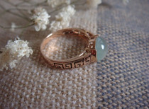 (Xingjia Workshop) Classic Reprint Small Egg Face Ring 9551