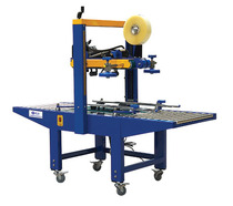 6050 type up and down drive carton sealing machine tape sealing machine carton sealing machine automatic carton sealing machine video