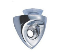 Never rust glass suction holder thickened peach-shaped glass holder glass plate holder plate bracket plate drag