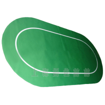 Special Texas poker chips tablecloth Texas tablecloth rubber table mat tablecloth 90CM * 180CM