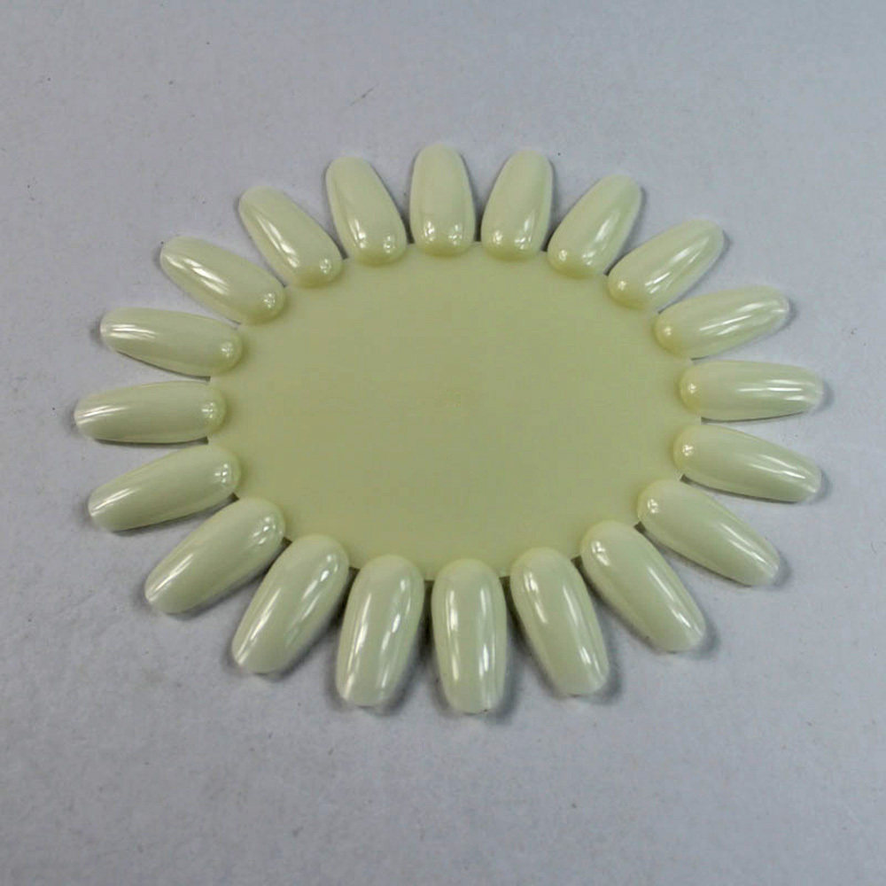 美甲工具用品 指甲油色板 圆形甲片板 指甲油展示板色卡盘