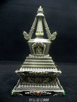 Religious supplies the Tower Bodhi Tower Zunsheng Pagoda Bronze Medium Slower Pagoda 8 inch