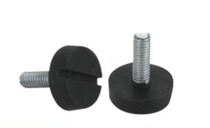 Adjustable foot adjustable foot seat adjustment foot pad table foot adjustment pad flat nylon adjustable foot 6mm