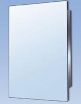 Stainless steel mirror case mirror cabinet storage glass mirror cabinet stainless steel mirror case-special price promotion 66 * 45