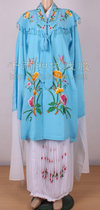 Womens pair of dresses with plexingtresses Tsing Yi Peking Opera Yue Opera Yue Opera with a plexicated dress 220-1