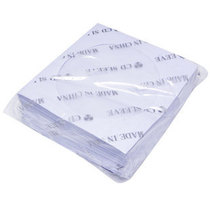 Transparent window white CD paper bag CD paper bag for 12CM large plate