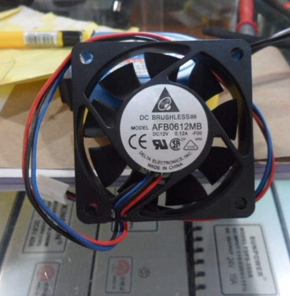 DELTA 6015DC12V Dual Ball-bearing computer CPU Cooling Fan AFB0612MB