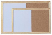 Magnetic whiteboard blackboard cork board Message board Photo combination 45*60CM hanging spot