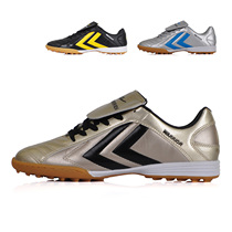 Shanghai's back home genuine new leather-faced bovine bottom sports male shoes soft bottom anti-slip football shoes crushing spikes training shoes