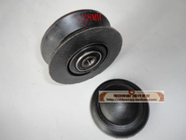 Electric door wheel Electric telescopic door Door row wheel Double track nylon corner wheel Telescopic door accessories Door row wheel