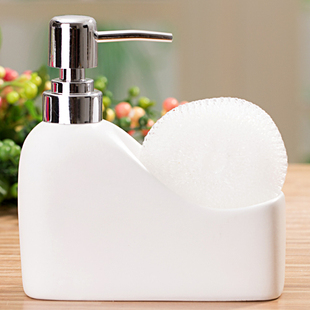 卫浴 时光屋 洗漱用品 陶瓷卫浴洗手液瓶