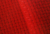 Embroidered cloth cross-stitch embroidered cloth Korean Orange edge embroidered cloth 14CT Red