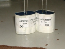 Jieyang International Fever Capacitor New American AEROVOX50UF75V High Current Pu Film Fever Capacitor