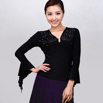 Modern dance dress Latin dance dress Ballroom dance dress National standard dance dress practice dance top LDY0959