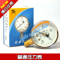 Hangzhou Fuyang Hongsheng Y-60 General common radial pressure gauge 0-0 4MPA Water pressure meter air pressure gauge