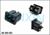 Supply AC power socket male seat eight seat BX-180-E03 socket socket