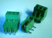 Plug-in terminal block male and female matching KF2EDG-3P curved pin 90 degrees 5 08 pitch per pin 0 14 yuan