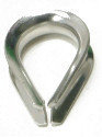 304 stainless steel wire rope ringer triangular ring chicken heart ring M4 assorted torope ring
