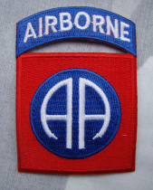 Embroidery badge American embroidered armband color beauty 82 airborne teacher windbreaker jacket with badge badge