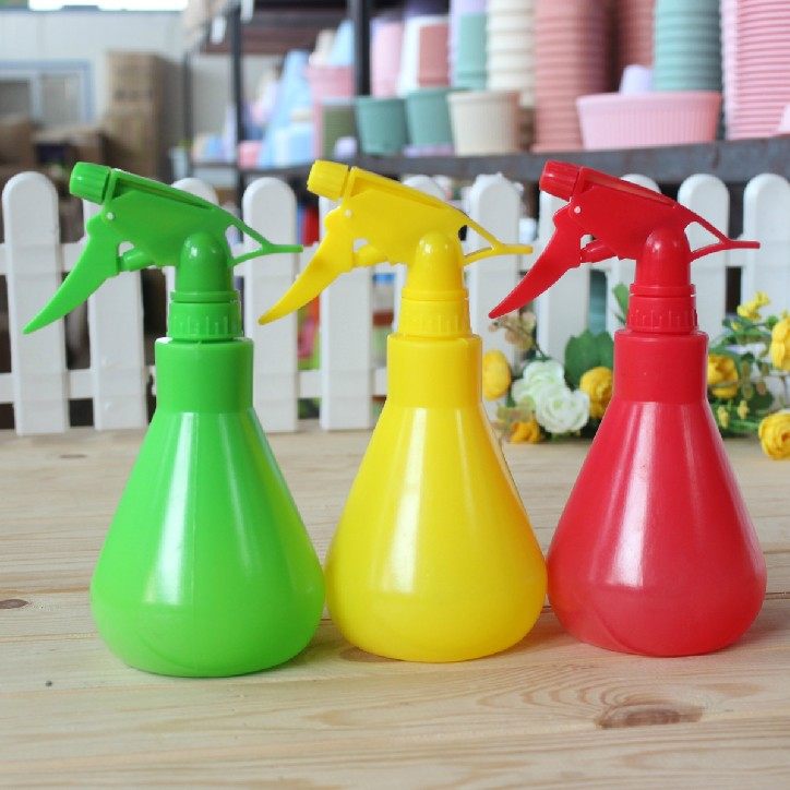 园艺工具用品浇花壶喷水壶迷你型喷壶彩色圆锥形