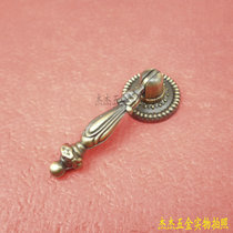 Small number European style antique bronze cabinet handle Classic drawer pull handle furniture small handle single-hole matching screw