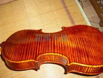 Jus single board tiger pattern high-grade fish scale pine violin handmade violin tiger stripe violin