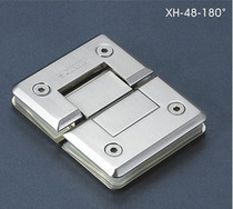 Coet card glass bathroom door clip glass door clip glass door hinge 180-degree glass door hinge