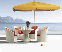 Special Price Rattan Chair Tea Table Three Sets Casual Outdoor Table And Chairs Balcony Vines Chair Garden Table And Chairs Imitation Vine Furniture Combination