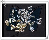 6mm Book screws Recipe screws Album album binding screws 100 starting shots Gold-plated silver-plated