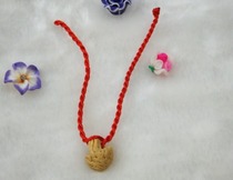 Can be made bespoke with price low natural peach Hured rope bracelet Preparation line rope RMB10 100