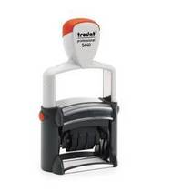 trodat dzhoda 5440 heavy back ink text date seal production date receipt date stamp