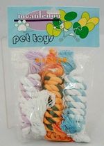 Doug candy cotton rope dog toy dog bite knot rope toy dog tooth tooth toy