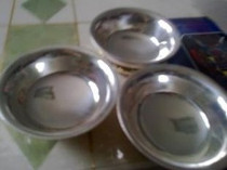 Mongolia imported silver gilded bowl