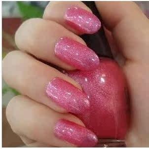 韩国正品 shisem 指甲油(珠光粉色) m9_7折现价2.5元