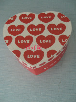 Heart-shaped luxury gift box fashion (14 5X12X7) cm fine workmanship 50 years since