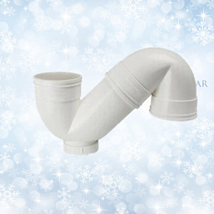 普通PVC排水管下水管管材管件配件带检查口