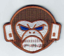 Angry Monkey Tactical Monkey Trunk Monkey Badge Arm Badge Magic Poster