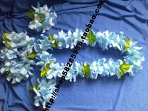 Hawaiian wreath set 1 head Ring 2 bracelet 1 neck ring hula dance performance props