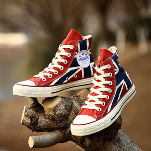 米字国旗帆布鞋