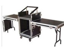 16U 4U shockproof combination case with both sides of the air box professional amplifier mixer audio equipment