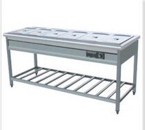 Assembled six-grid insulation selling rice car heat preservation Tangchi commercial hotel stainless steel kitchen equipment