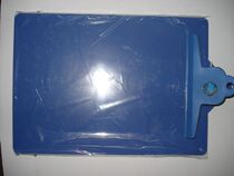 PLATE CLIP 16k PLASTIC BLUE PLATE CLIP FOLDER LARGE PLATE CLIP
