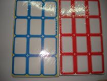 Adhesive sticker for label paper (70 packets)