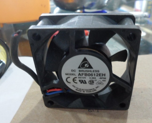 Delta AFB0612EH602512V Dual Ball Fan 6CM