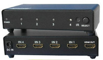 仝Li HDP401 HDMI switch 4 in 1 out of 4 in 1 HDMI switch 4 cut 1