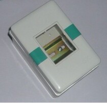 PVC breaker mounting case plastic case leakage switch mounting box 2P Position